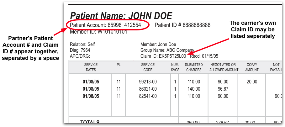 Check claim insurance claims